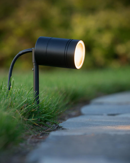 !!ACTIE!! Prikspot buiten Arne zwart incl. GU10