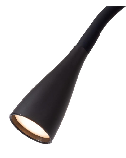 Leeslamp Zozy zwart 3-standen