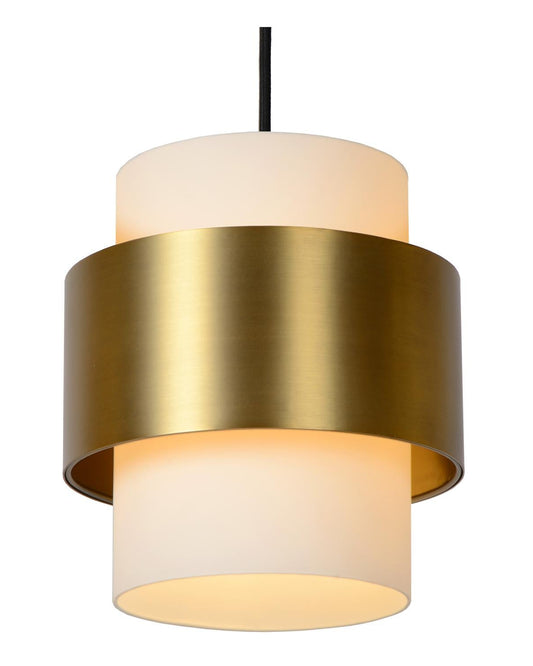 Hanglamp Fermin 3-lichts messing-goud E27