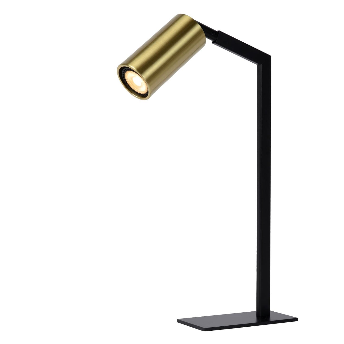 Bureaulamp Sybil zwart-goud GU10