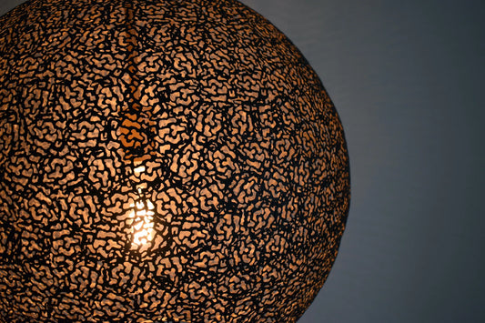 Hanglamp Oro 60cm zwart-goud