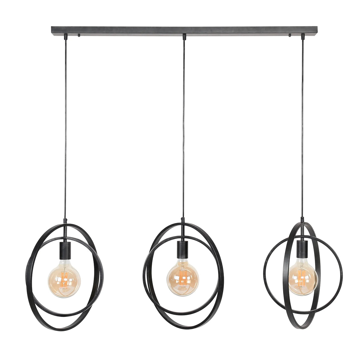 Hanglamp turn around 3-lichts