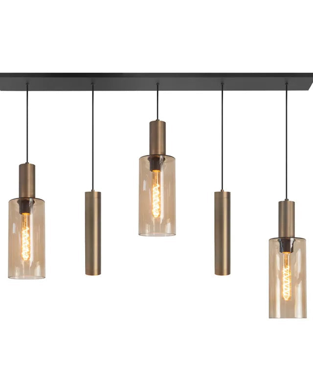 Hanglamp Perugia brons 5L