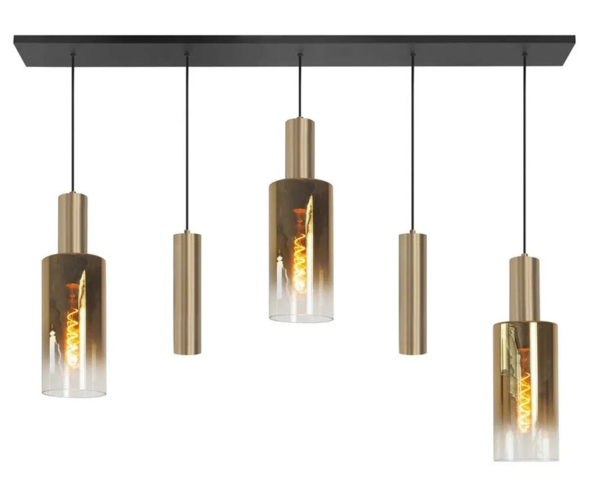 Hanglamp Perugia goud 5L