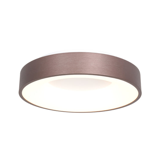 2562BR Plafondlamp Ringlede Brons Ã38cm