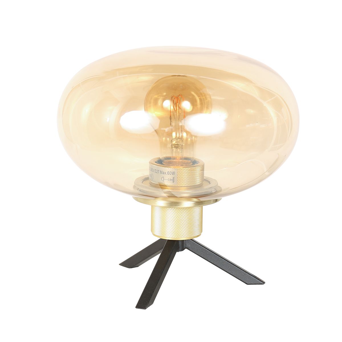 2681ME Tafellamp Reflexion Messing met een E27 fitting
