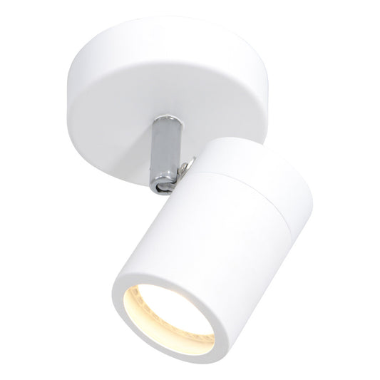2486W Witte 1-lichts spot Upround inclusief lichtbron