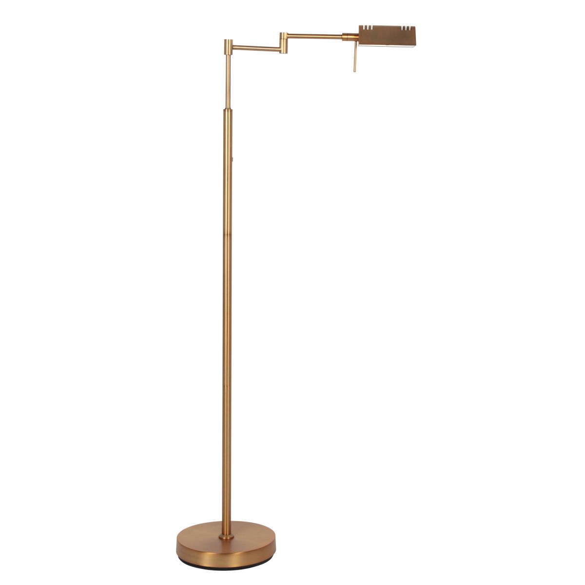 4603BR Leeslamp GlowGo â Bronzen vloerlamp met accu en dimmer