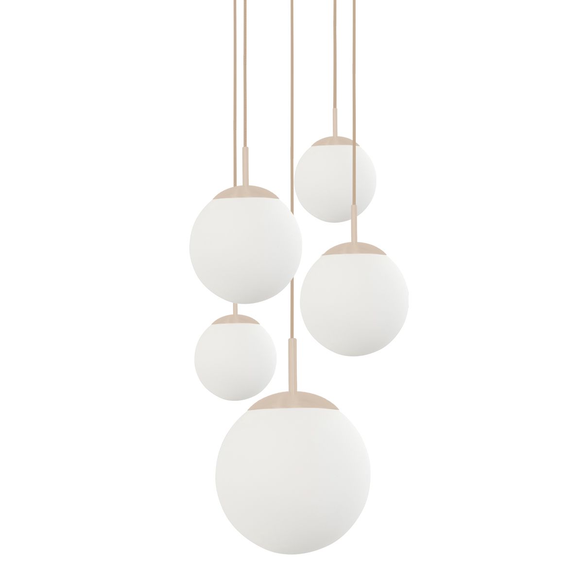 2730CR Hanglamp Bollique , crème designlamp voor de vide