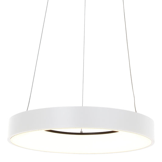 2695W Hanglamp Ringlede Wit rond 48cm