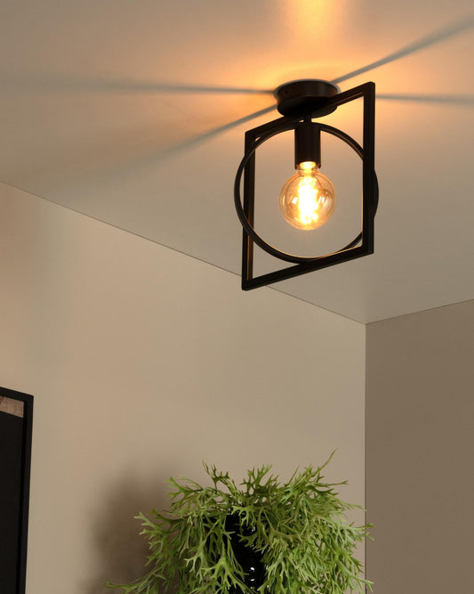 Plafondlamp Suus rond E27