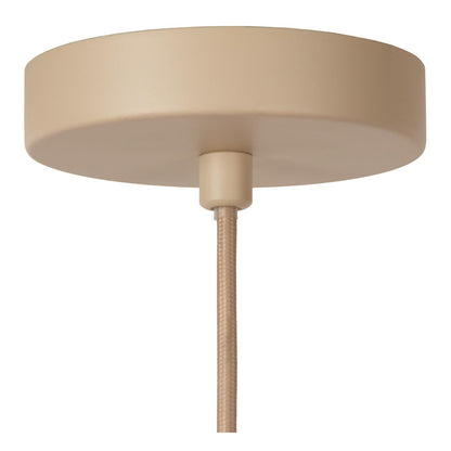 Hanglamp Corina beige E27