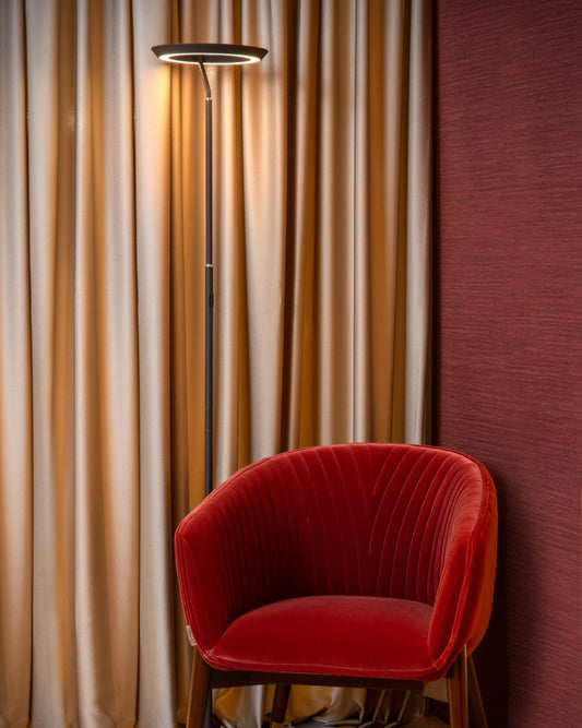 Vloerlamp Celeste zwart incl. LED