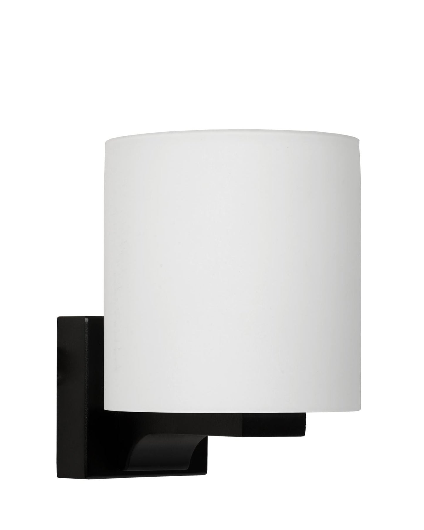 Wandlamp Badkamer Jenno Zwart/opaal