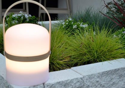 Tafellamp buiten oplaadbaar naturel