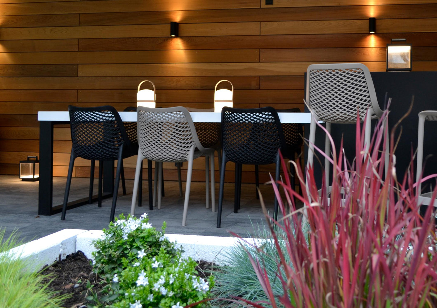 Tafellamp buiten oplaadbaar naturel