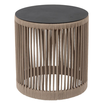 Bijzettafel Led taupe S