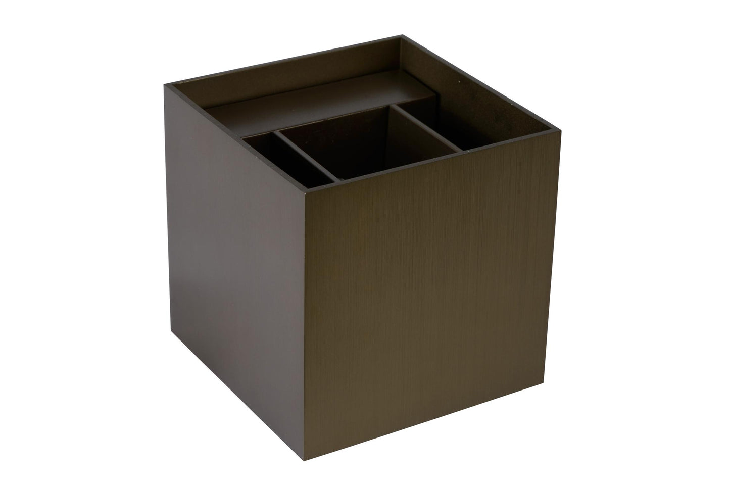 Wandlamp XIO brons vierkant incl. Led