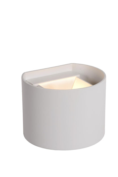 Wandlamp XIO wit rond incl. Led