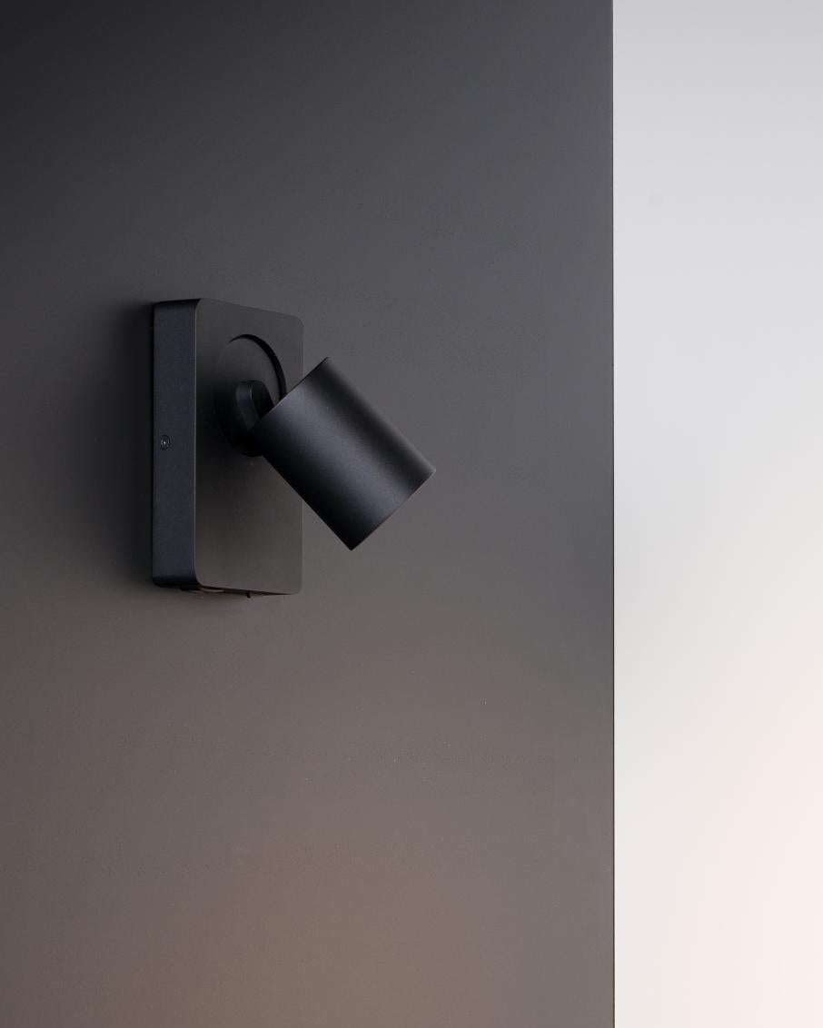 Wandlamp Nigel zwart incl. Led