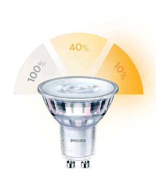 Philips spot 4,8W GU10 3-standen LED