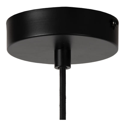 Hanglamp HANNELORE 30cm zwart E27