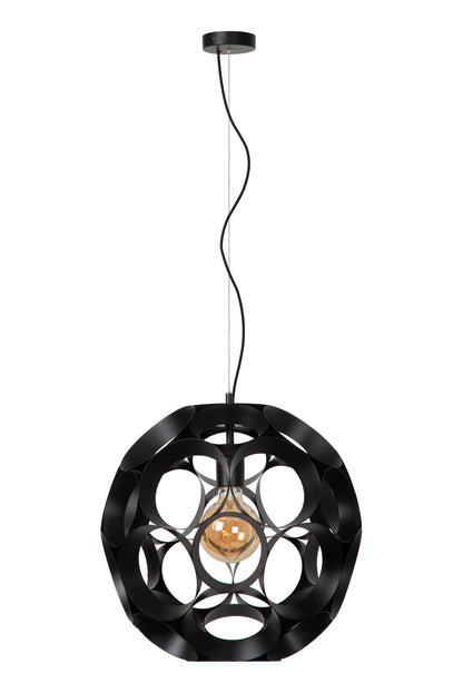 Hanglamp  HANNELORE 40cm zwart E27