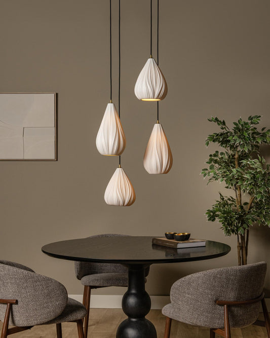 Hanglamp Cinzia porselein 4xE27