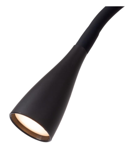 Leeslamp Zozy zwart 3-standen