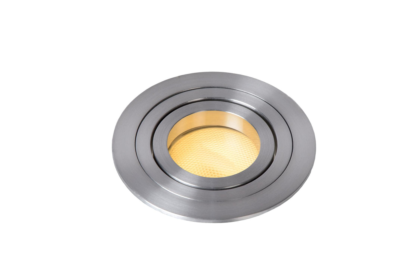 Inbouwspot rond aluminium