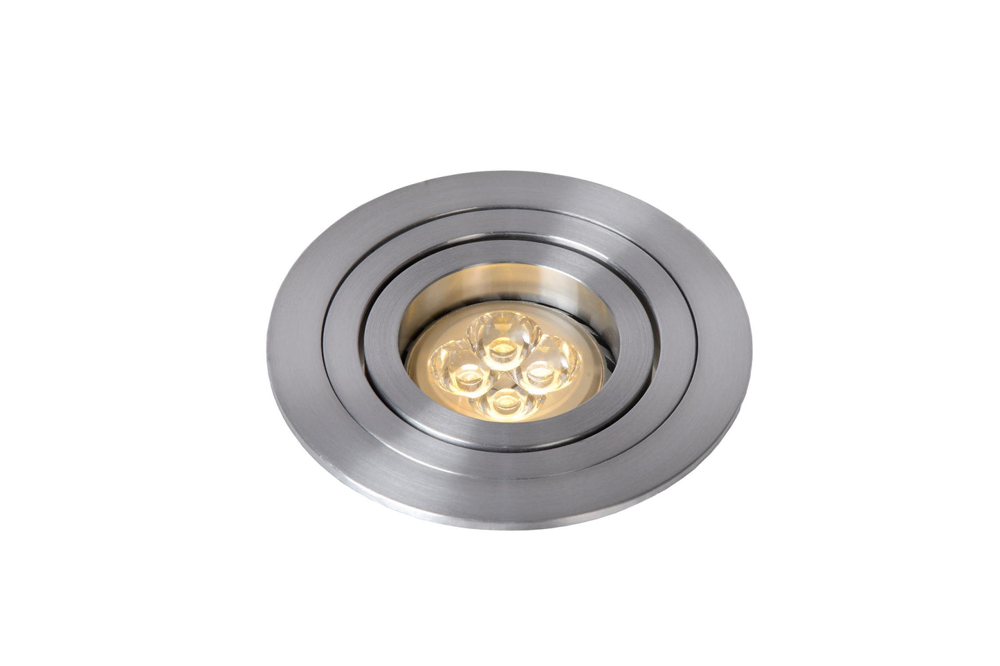 Inbouwspot rond aluminium