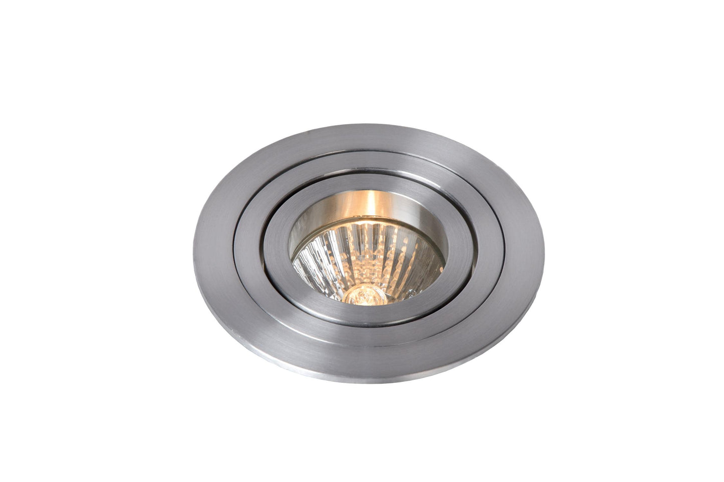 Inbouwspot rond aluminium