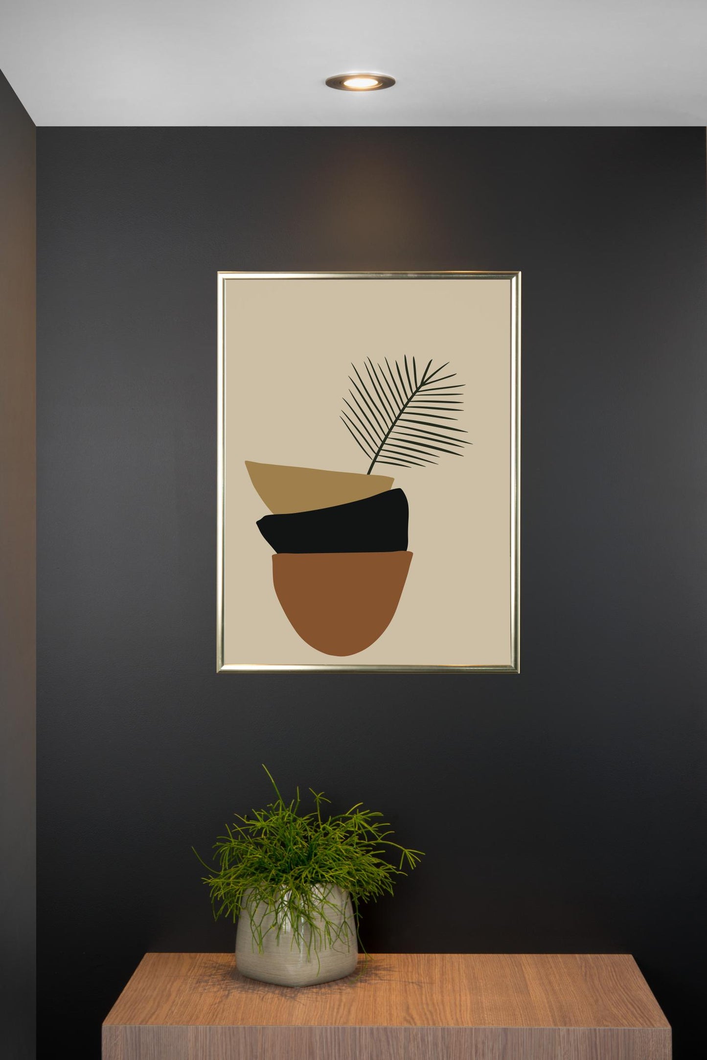 Inbouwspot rond aluminium