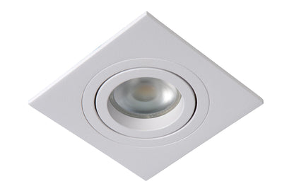 Inbouwspot vierkant wit