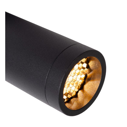 Plafondspot 1xGU10 Zwart