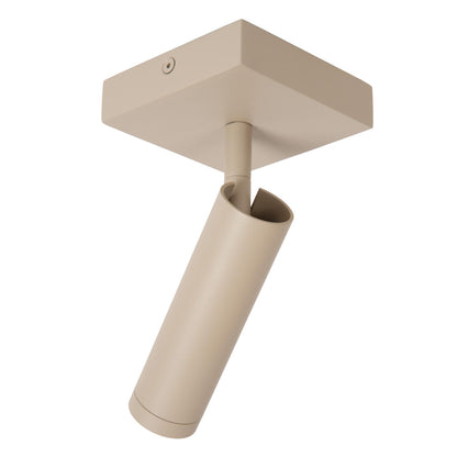 Plafondspot 1xGU10 Taupe