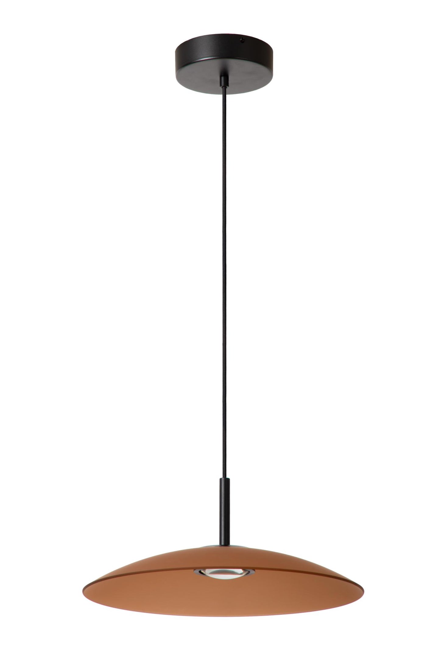 Hanglamp Menga 40cm bruin incl. LED