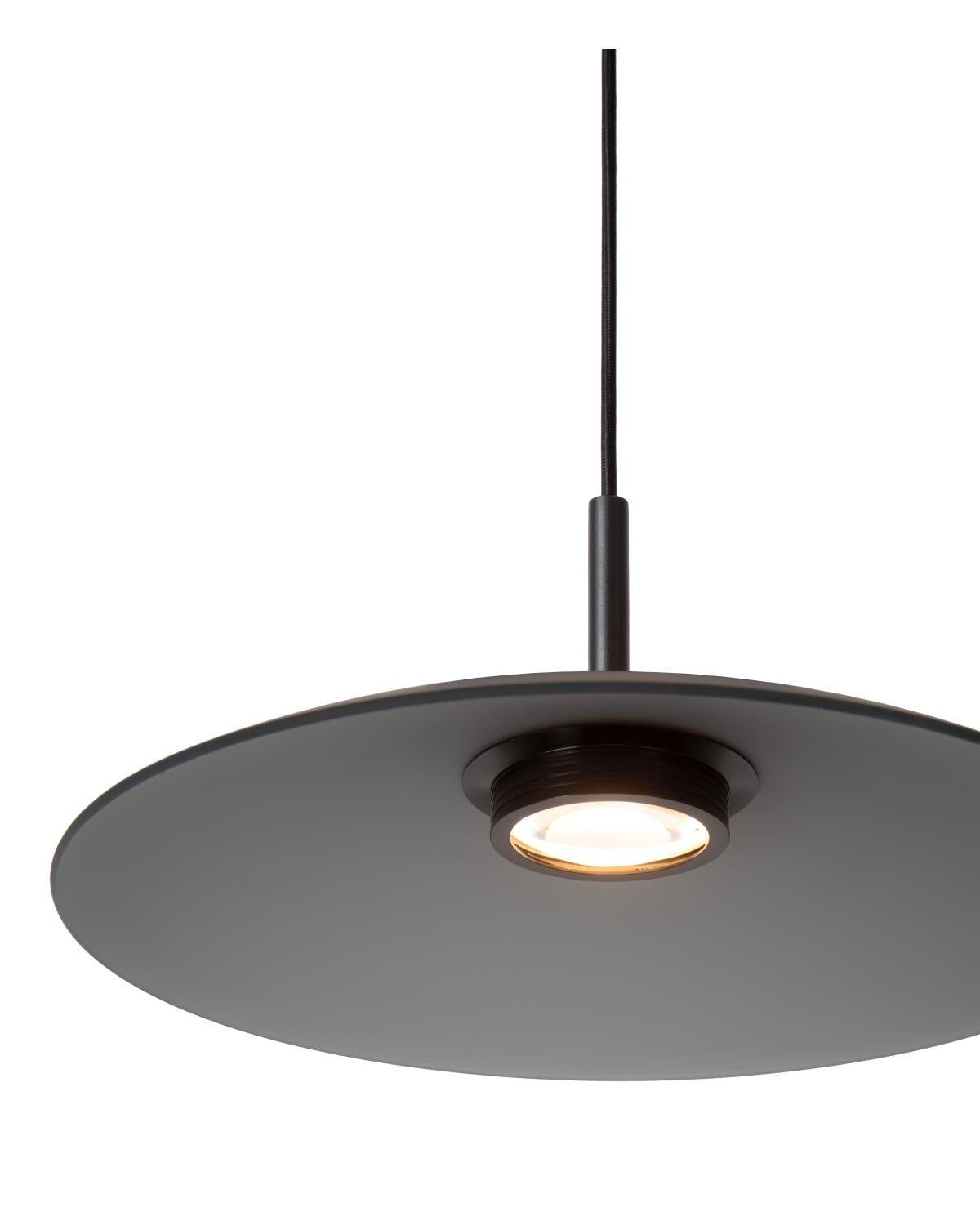 Hanglamp Menga 40cm grijs incl. LED