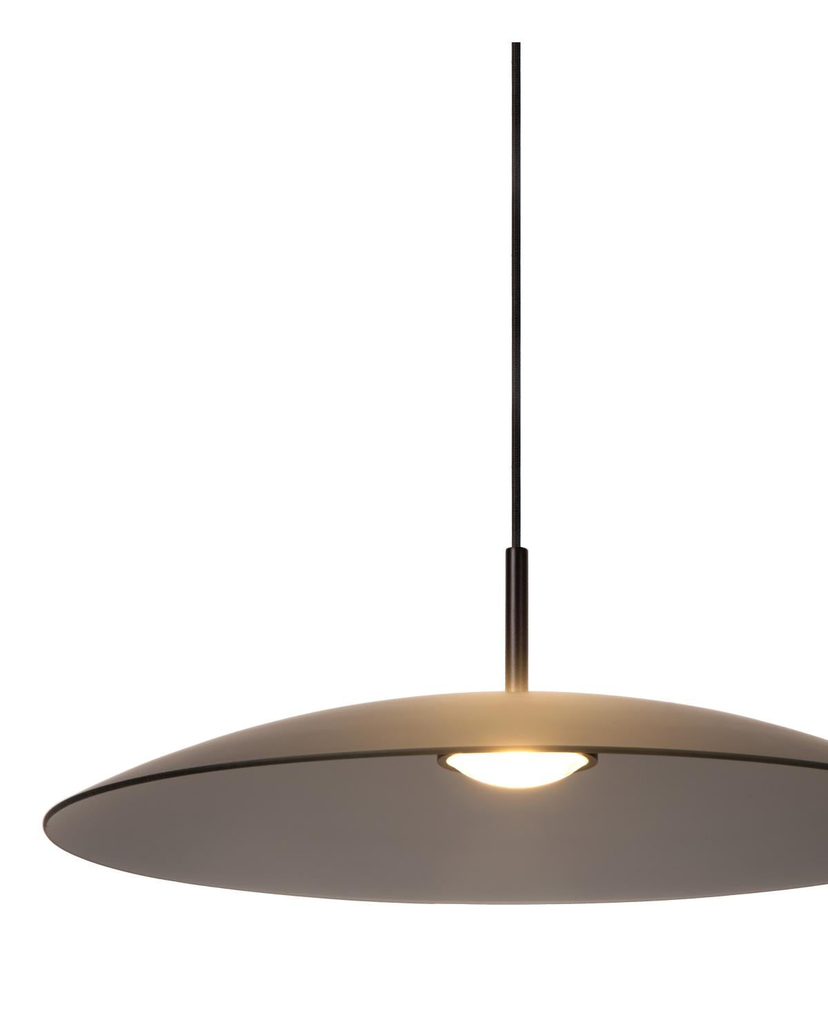 Hanglamp Menga 60cm grijs incl. LED