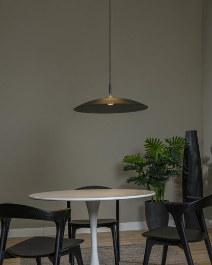 Hanglamp Menga 60cm grijs incl. LED