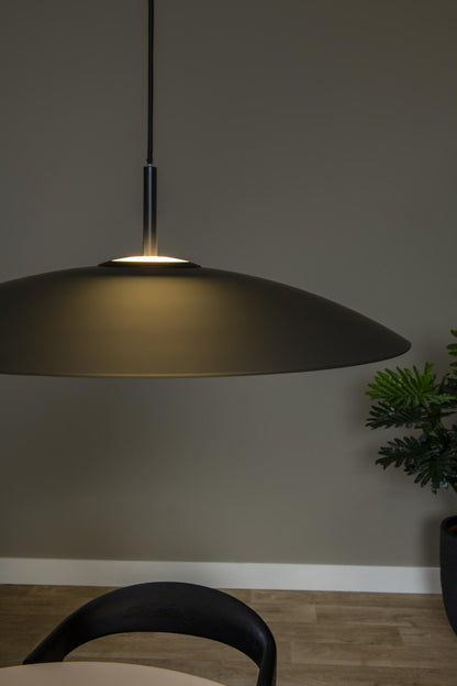 Hanglamp Menga 60cm grijs incl. LED