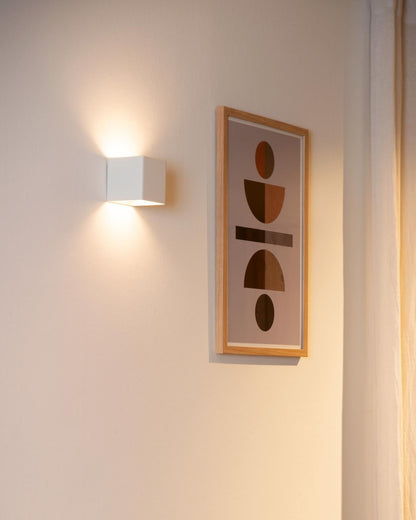 Wandlamp oplaadbaar binnen/buiten Vertigo wit incl. LED