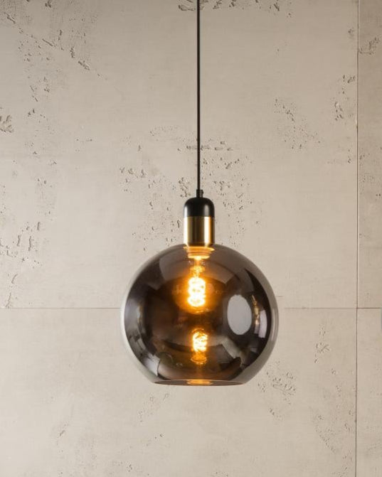 Hanglamp Julius 3-lichts smoke E27