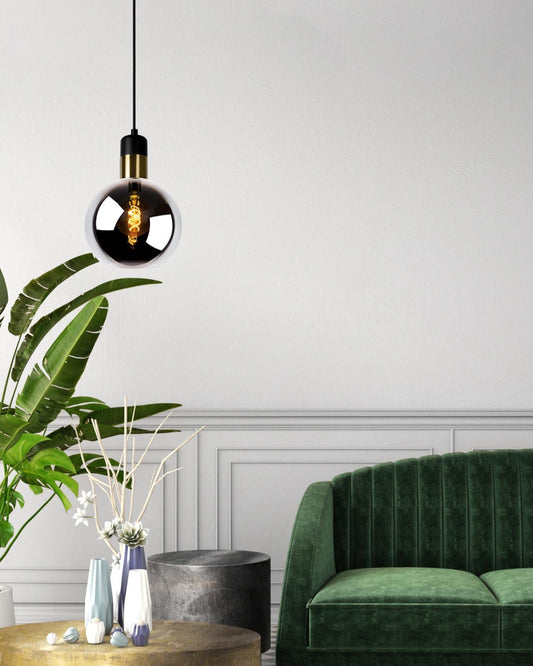 Hanglamp Julius 20cm smoke E27