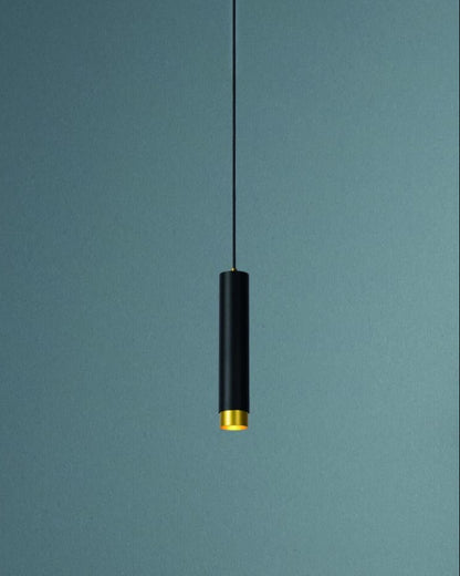 Hanglamp Floris zwart-goud GU10