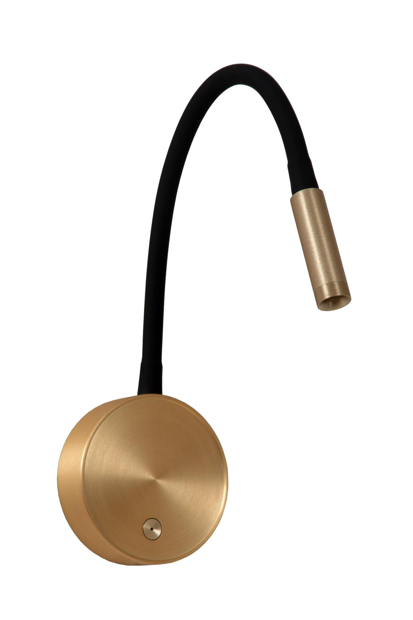 Oplaadbare wandlamp Asja messing