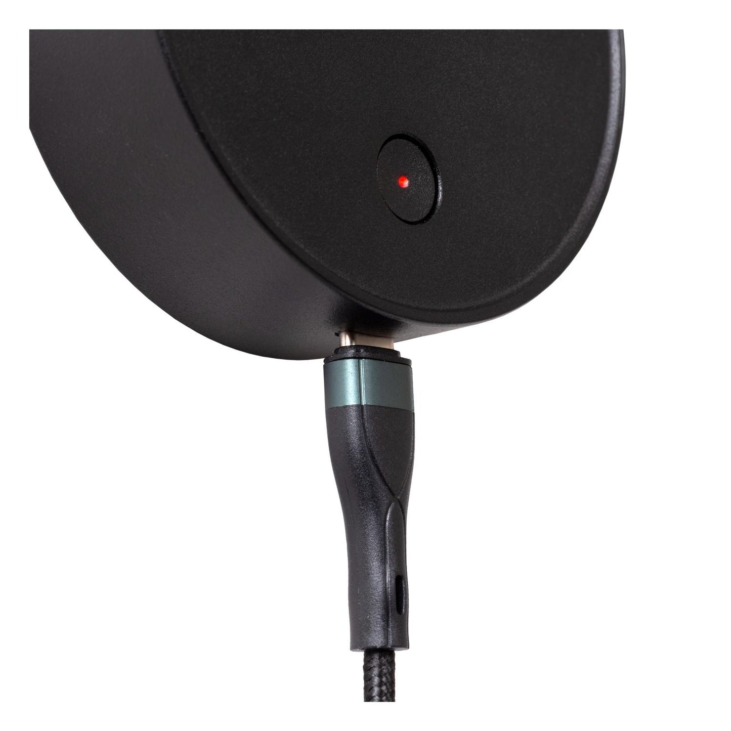 Oplaadbare wandlamp Asja zwart