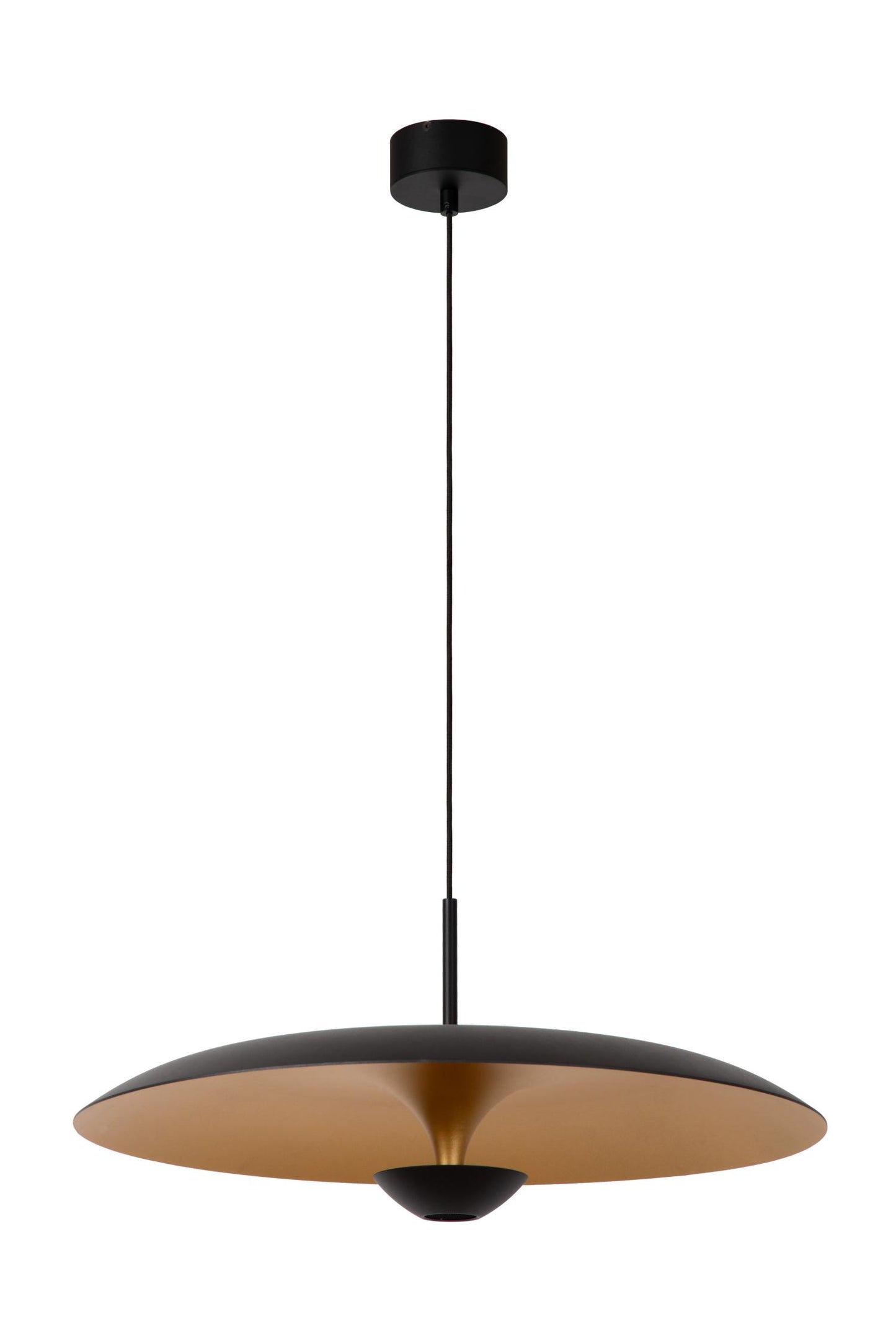 Hanglamp Kenneth 60cm zwart-goud
