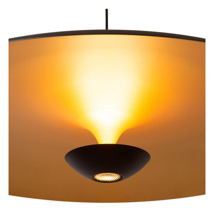 Hanglamp Kenneth 80cm zwart-goud