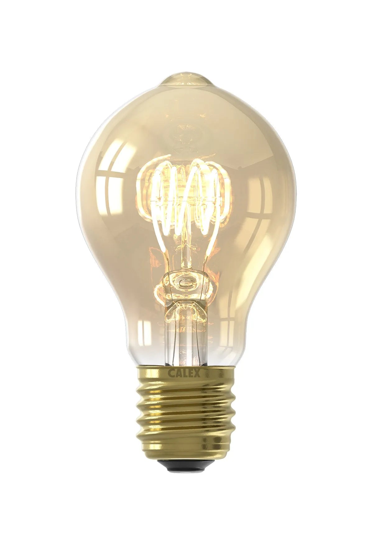 Highlight A60 gold 6W E27 3-standen LED